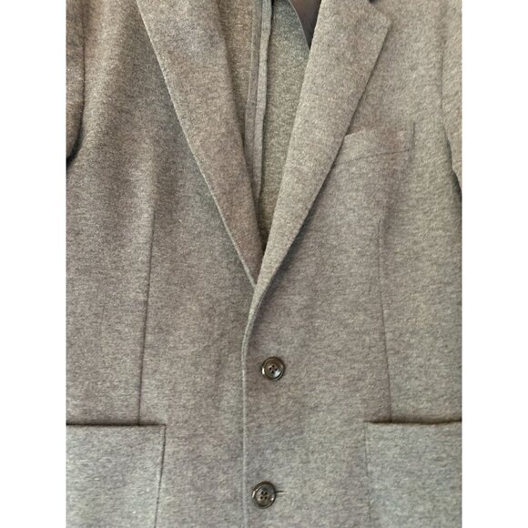 J. Crew Mens Gray Academia Preppy Casual Blazer Size S Wool Blend Single Button - Picture 9 of 13
